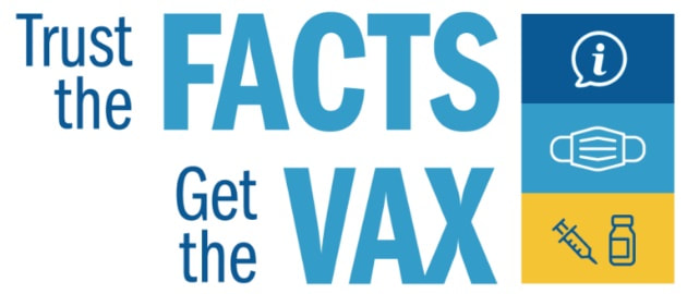 Trust the Facts Get the Vax Logo